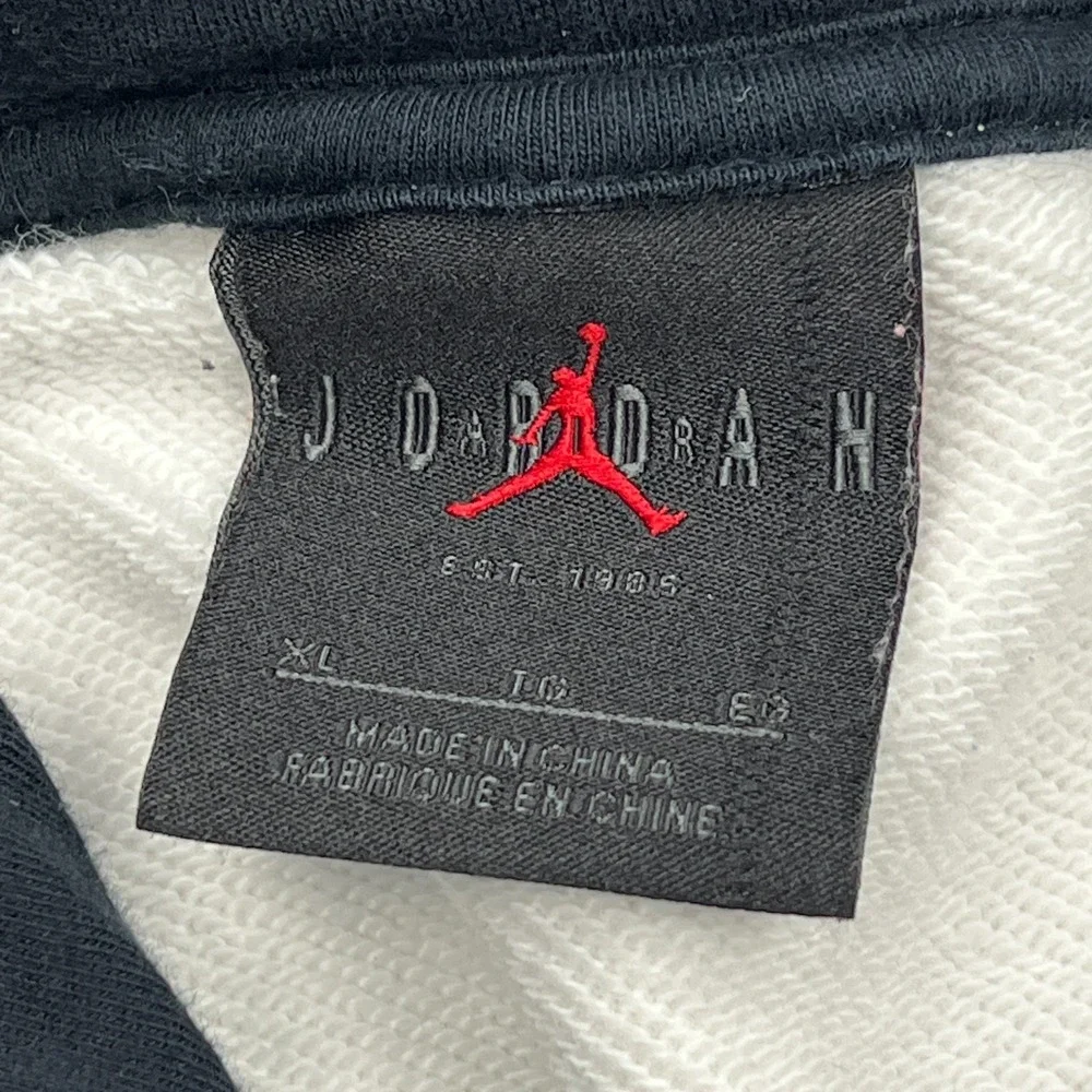 Nike Air Jordan Hoodie Men's XL White Legacy AJ11 XI Retro Sweatshirt CU1508-100